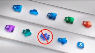 Mirosoft Removes MS Team for O-365 